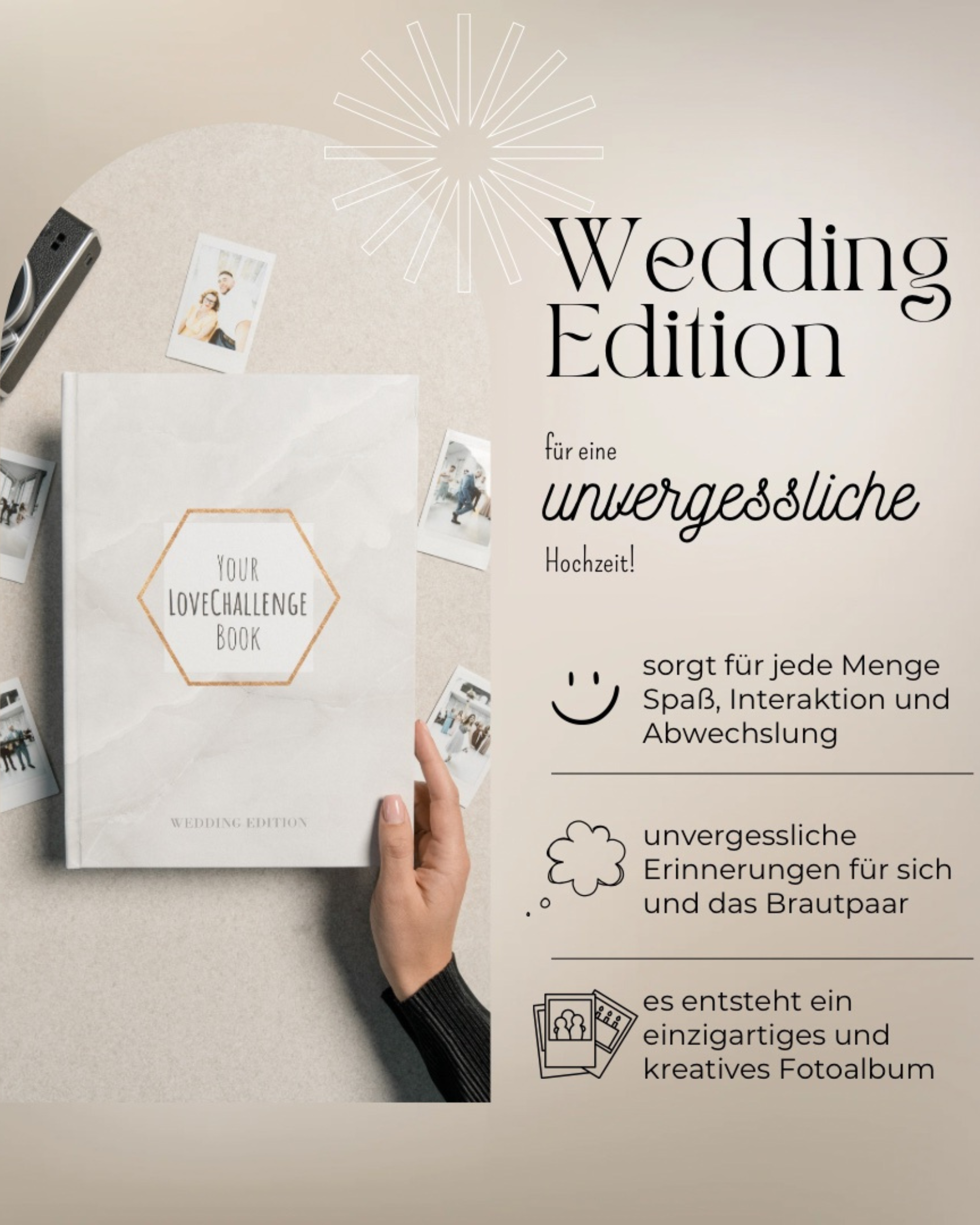 Challenge Buch Hochzeits Edition + (GRATIS 100 Challenge Karten NEU )